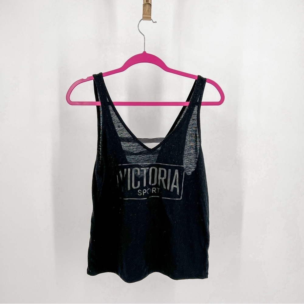 Victoria Secret black tank top